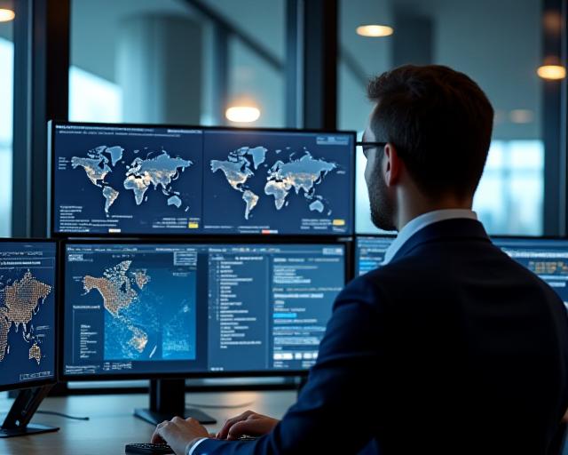 Financial experts analyzing mineral market data